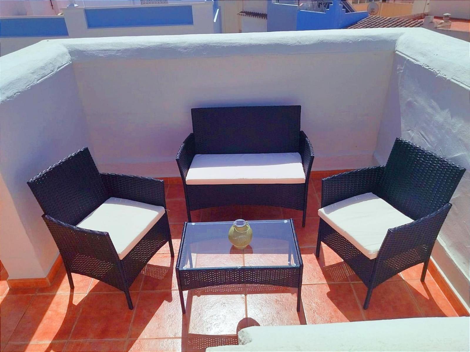 Casa Playa, Terraza Y Garaje Apartment Nerja Luaran gambar